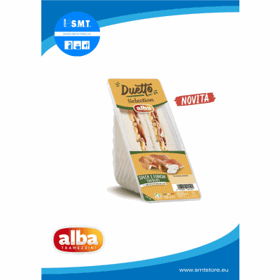 Tramezzino Doppio Speck Funghi pz 8 Alba