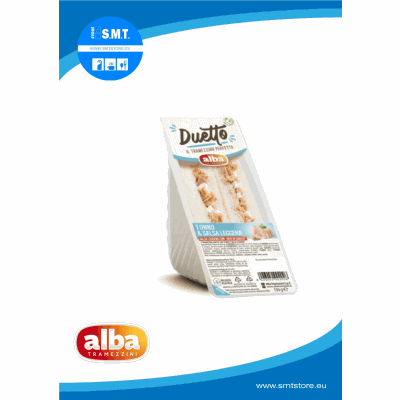 Tramezzino Doppio Tonno Salsa pz 8 Alba