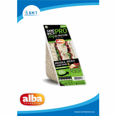 Tramezzino SANDPRO Bresaola Rucola Grana pz 8/Alba