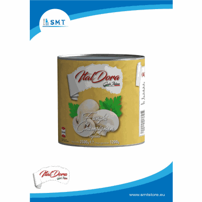 Funghi Champignon in latta 6X3kg