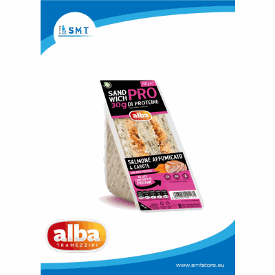 Tramezzino Doppio SANPRO Salmone Carote pz 8 Alba
