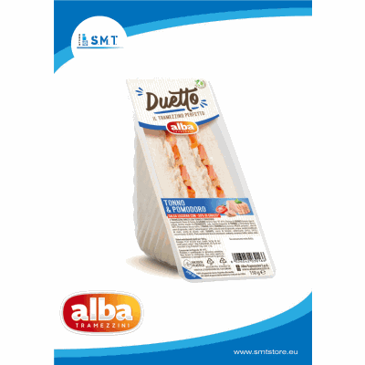 Tramezzino Doppio Tonno Pomodoro pz 8 Alba