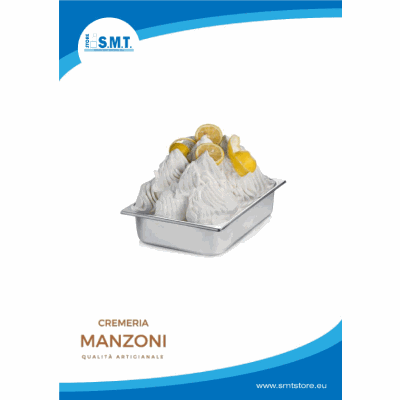 Gelato Mantecato Limone 4,8 L - Manzoni
