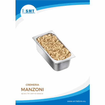 Gelato Mantecato Nocciola 4,8 L - Manzoni