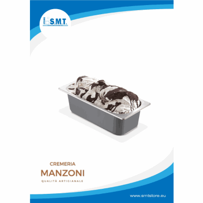 Gelato Mantecato Stracciatella 4,8 L - Manzoni