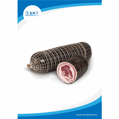Pancetta Lusetti Arrotolata Pepata 1/2 PV kg 1,70