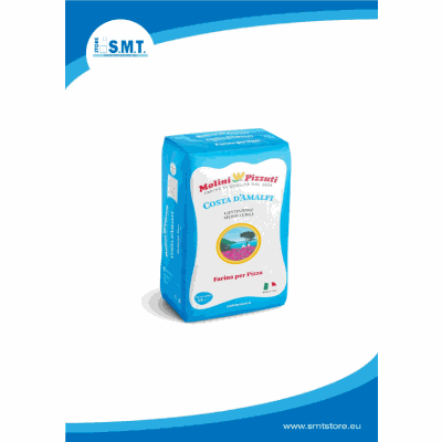 Farina 0 per pizza Costa D'Amalfi kg 25-Molini P.
