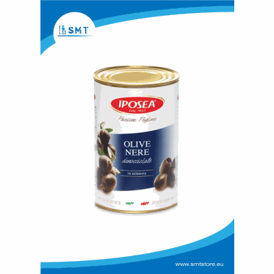 Olive Nere Denocciolate Latta 4,3kg - Iposea