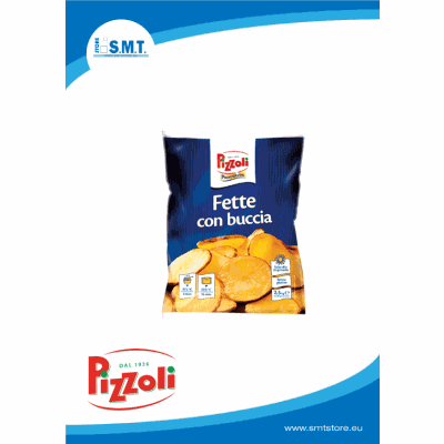 Pizzoli Patate A Fette Con Buccia G/F 4X2.5Kg