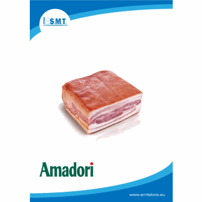 Pancetta stufata semplice 1/2 kg 2,5 c.a. -Amadori
